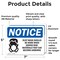 Signmission 5 in Height, 7 in Width, Vinyl Decal, Rectangle OS-2PACK-NS-D-57-L-11601 - alternate 6
